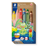 STAEDTLER Buddy 3-in-1-Stifte, 6-tlg