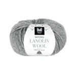 Dale Natural Lanolin Wool 1420 Grå meleret