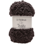 Go Handmade Teddy 17349 Dunkelbraun