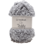 Go Handmade Teddy 17347 Hellgrau