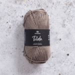 Svarta Fåret Tilda 25 Braun glatt