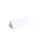 Paper Exclusive Bordkort, 240 g, 10 x 7 cm, Tekstureret, 10 stk Hvid