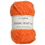 Go Handmade Bohème Velvet Fine 17618 Warme Orange
