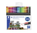 STAEDTLER Doppelfasermaler Permanent, 36 Stck – TB36