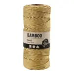 Bambuskordel, 1 mm