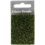 Rocaiperlen, Glasperlen 1,7 mm Grasgrün