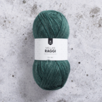 Järbo Mellanraggi 100g 28398 Dark Mint Denim