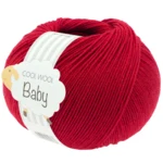 Lana Grossa Cool Wool Baby 343 Kirschrot