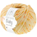 Lana Grossa Cool Wool Baby 374 Zitrusgelb/Gelb/Türkis/Maigrün