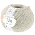Lana Grossa Cool Wool Baby 376 Silbergrau/Taupe/Hellgrau