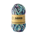 Navia Sock Yarn 521 Blau meliert
