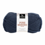 Gjestal Pure Merino 129 Indigoblau