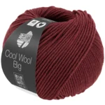 Lana Grossa Cool Wool Big 1700 Weinrot meliert