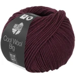 Lana Grossa Cool Wool Big 1044 Schwarzrot