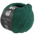 Lana Grossa Cool Wool Big 1705 Dunkelgrün meliert