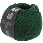 Cool Wool Big 1625 Dunkelgrün meliert