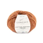 Katia Cotton-Merino Tweed 501 Rotorange