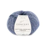 Katia Cotton-Merino Tweed 508 Blau