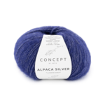 Katia Alpaca Silver 283 Dunkelblau–silber