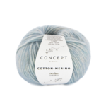 Katia Cotton-Merino 142 Taubenblau