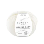 Katia Concept Merino Baby 001 Weiß