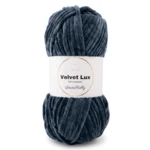 LindeHobby Velvet Lux 55 Stahlblau