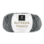 Du Store Alpakka Tweed 105 Graublau