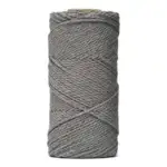 LindeHobby Macrame Lux, Rope Yarn, 2 mm Rauchig