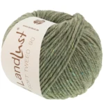 Lana Grossa Landlust Soft Tweed 90 35 Salbeigrün meliert