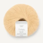 Sandnes Tynn Silk Mohair 2122 Gelbmondstein