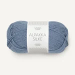 Sandnes Alpakka Silke 6052 Jeansblau