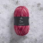 Svarta Fåret Sox 150 g 017 Getupftes Rot