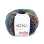 Katia Azteca 95 Blau-grün-rot
