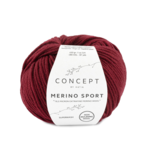 Katia Concept Merino Sport 022 Dunkel bordeaux