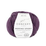 Katia Concept Merino Sport 023 Dunkelviolett