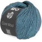 Lana Grossa Cool Wool Mélange 1433 Taubenblau meliert