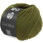 Lana Grossa Cool Wool Mélange 1506 Oliv meliert