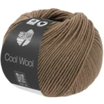 Lana Grossa Cool Wool Mélange 1508 Taupe meliert