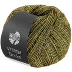 Lana Grossa Vintage Socks 1002 Maigrün/Apfelgrün/Dunkelgrün meliert