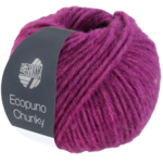 Ecopuno Chunky 128 Rotviolett