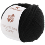 Natural Lama Chunky 08 Schwarz