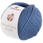 Natural Lama Chunky 05 Taubenblau