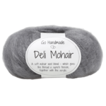 Go Handmade Deli Mohair 90 Hellgrau