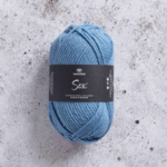 Svarta Fåret Sox 50 g 268 Luftiges Blau