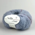 Permin Nellie 12 Hellblau/rosa/bordeaux