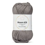 LindeHobby Bloom 8/8 Mercerized Cotton 04 Rauchgrau