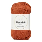 LindeHobby Bloom 8/8 Mercerized Cotton 36 Ziegelfarbe