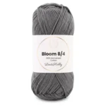 LindeHobby Bloom 8/4 Mercerized Cotton 04 Rauchgrau