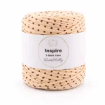 LindeHobby Inspire Print 29 Beige mit braunen Punkten