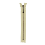 YKK Fester Reißverschluss Antik Messing 4 mm 14 cm 345 Gedämpftes Gelb